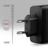 AXAGON ACU-DPQ100 Ładowarka sieciowa GaN 100W, 3x port (USB-A + dual USB-C) PD3.0^QC4+^PPS^Apple Czarna